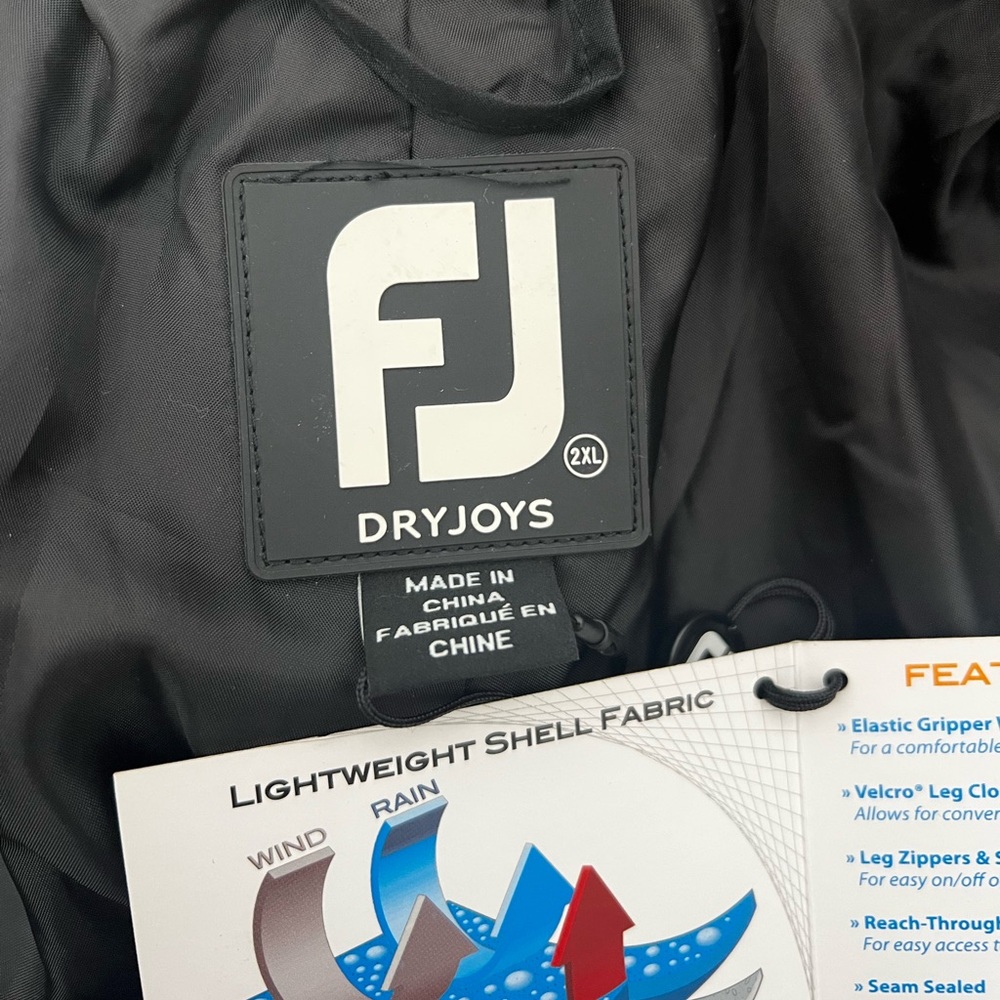 FootJoy Men’s Hydrolite Rain Pant - Picture 9 of 11